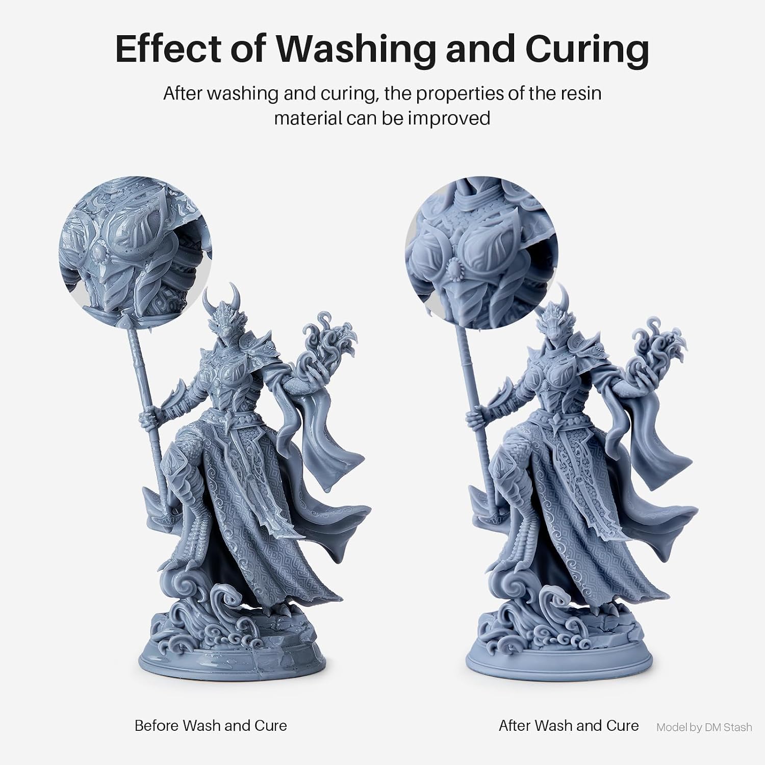 ELEGOO Mercury Plus V3.0 Wash and Cure Station, 7.5 L Large Capacity, Compatible with Mars Saturn Photon Halot MSLA LCD DLP 3D Printers, Washing Size of 9.05'×5.31'×10.24'