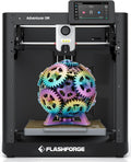 FLASHFORGE Adventurer 5M 3D Printer,600mm/s Max Speed Core XY 3D Printers with Auto Leveling,280°C Direct Extruder,3s Quick Swap Nozzle,Dual-Sided PEI Platform,DIY AD5M Enclosure,for Kids,Beginners
