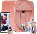 Portable 3D Nail Printer - 1000+ Designs, DIY Mobile App Control, Ideal for Home & Salon Use, Perfect for Nail Art Lovers, Girls & Women, Easy & Fun to Use
