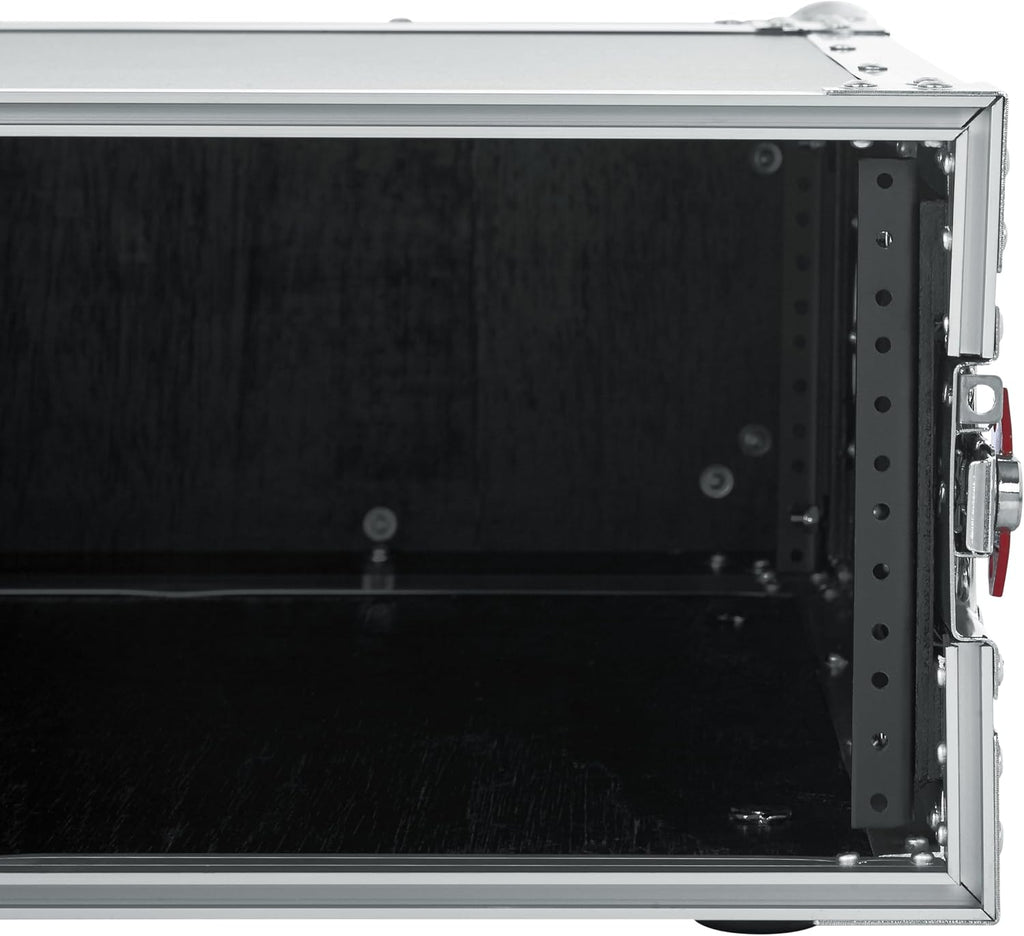 Gator Cases G-Tour Audio Road Rack with Heavy-Duty Tour Grade Hardware, 17' Rackable Depth, 4U (G-Tour 4U)