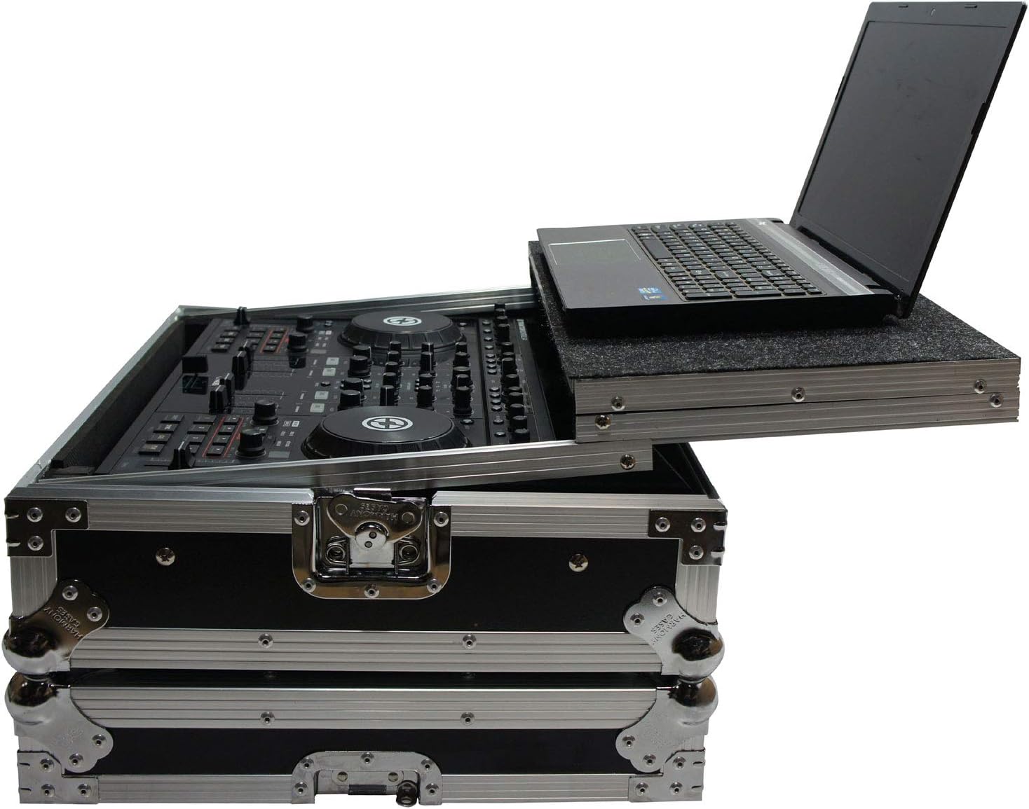 Harmony Audio HCTKS4LT Flight Glide Laptop Stand Custom Case Compatible with Numark Mixtrack Pro