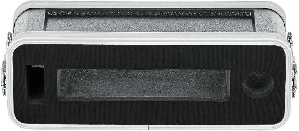 Gator Cases Single Wireless Microphone System Case, Live-in Style Holds Reciever, Body Pack, and Microphone with Antenna Access (GM-1WP)