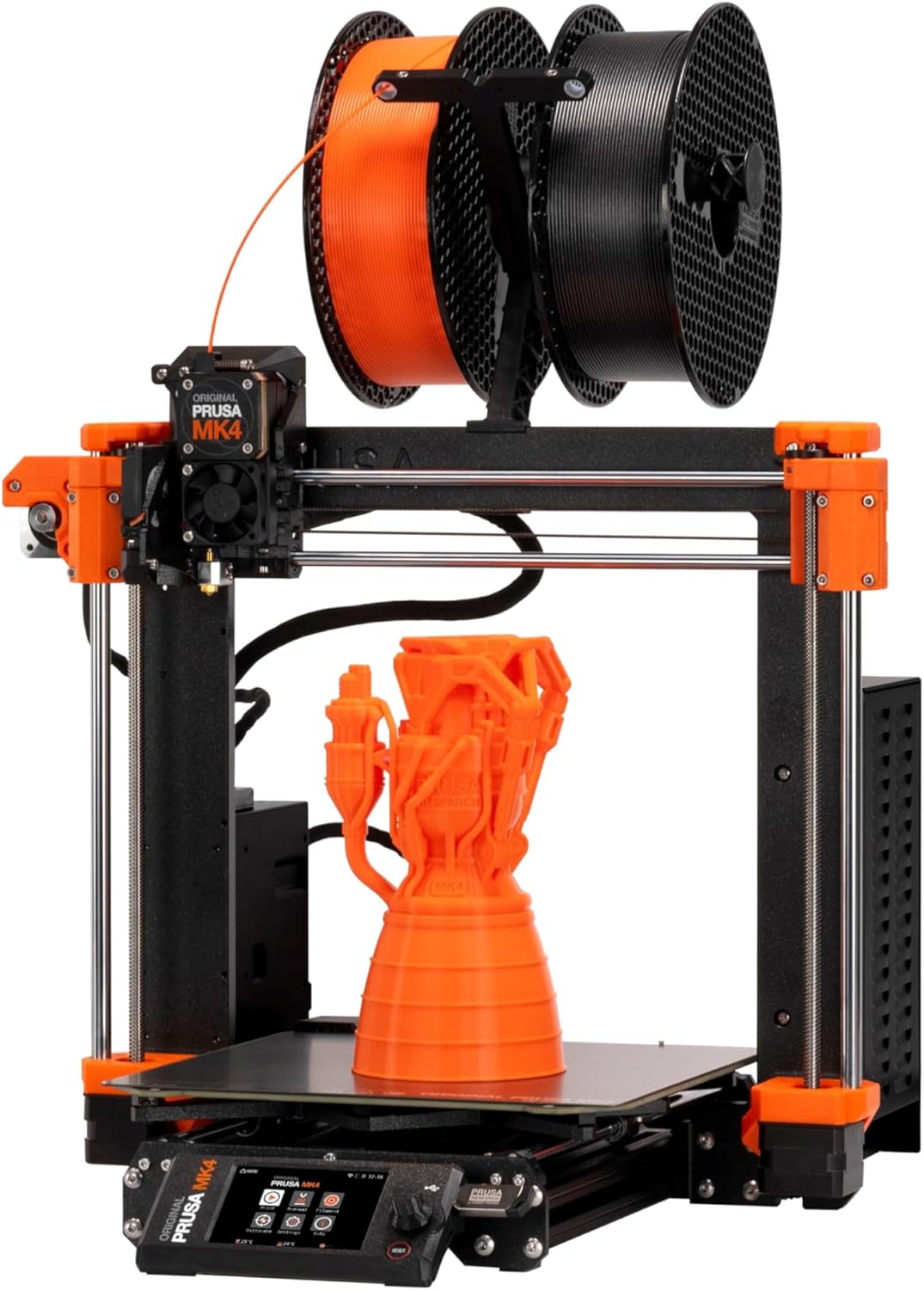 Original Prusa MK4 3D Printer Kit, Removable Sheets, Beginner-Friendly DIY Kit, Fun to Assemble, Automatic Calibration, Filament Sample Included, Build Volume 250×210×220mm
