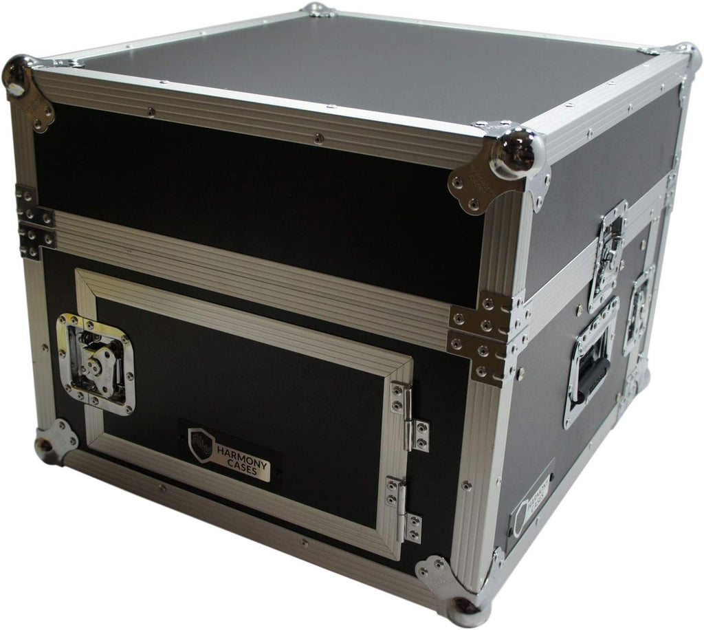 Harmony Audio Cases HCM4ULT DJ Laptop Glide 10U Slant Top 6U Vertical Rack Case New