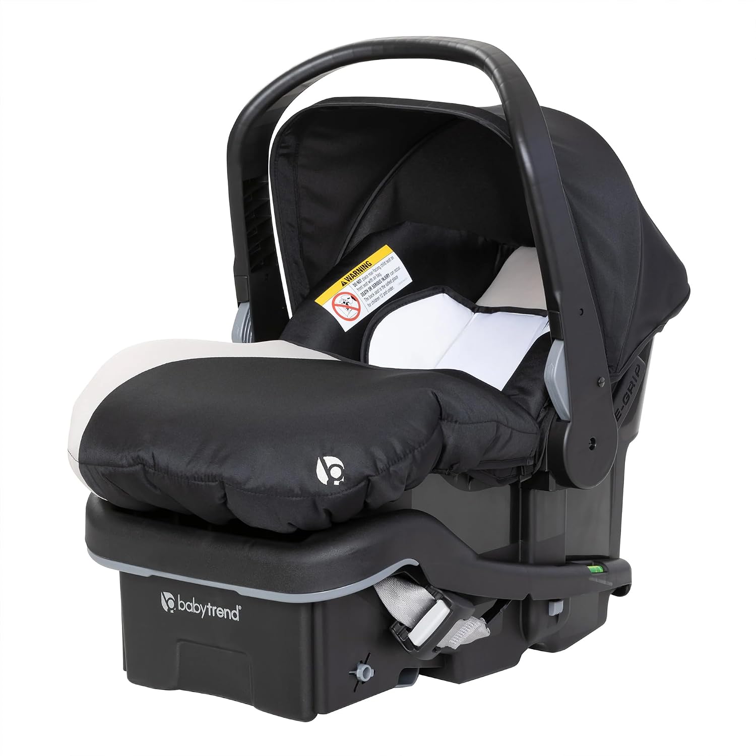 Baby Trend Sit N Stand Double Stroller & 2-Pack EZ Lift Plus Infant Car Seat, Modern Khaki - Convertible Tandem Travel System Combo for Newborn and Toddler, Foldable and Compact Design