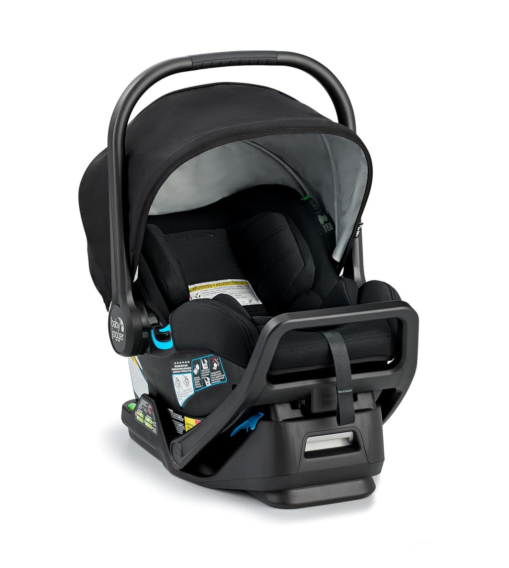 Baby Jogger® City GO 2 Infant Car Seat, Lunar Black – Lightweight Rear-Facing Infant Car Seat, Travel System Compatible, Taxi-Safe