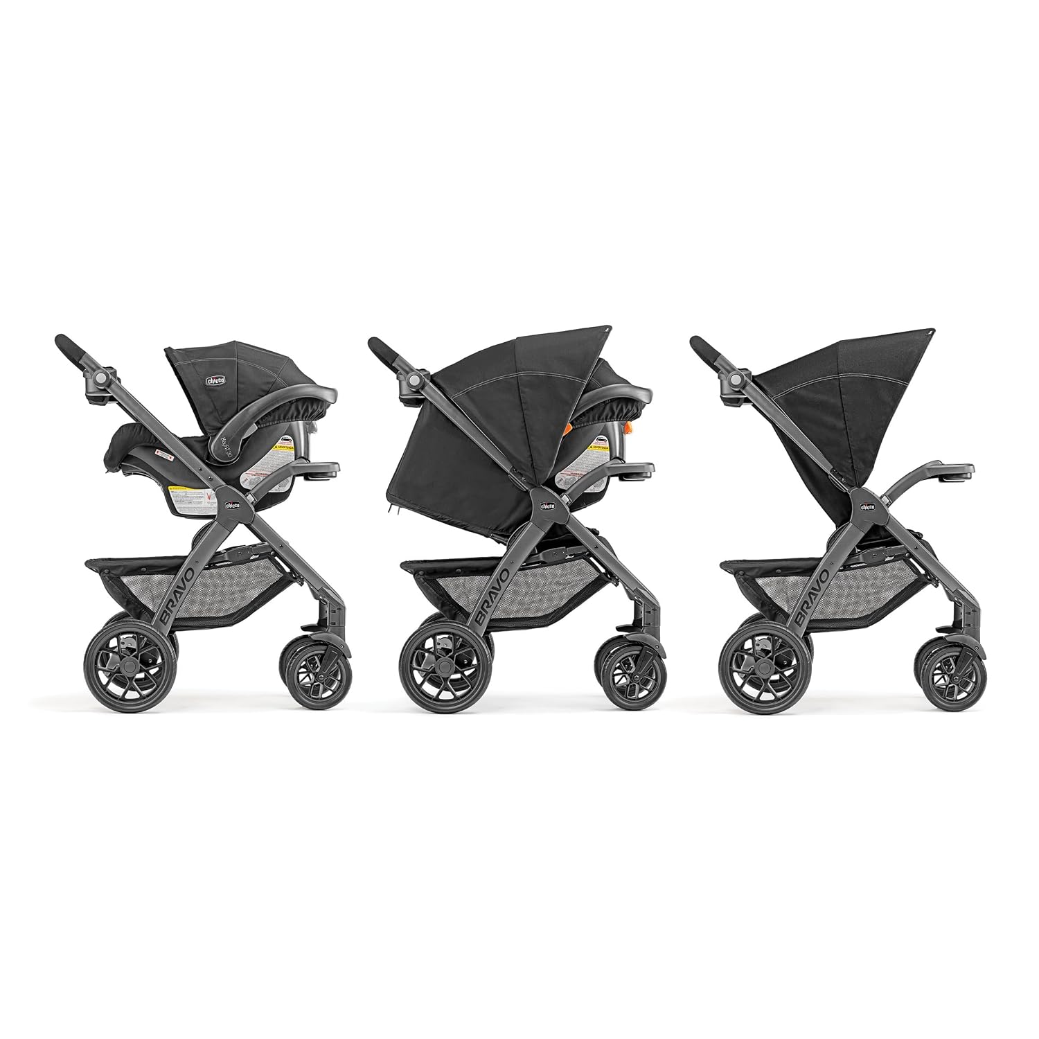 Chicco Bravo® Sport Trio Travel System | Iron
