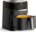 T-fal Air Fryer & Grill Combo Digital, 2-in-1, 4.4 Qrt, black