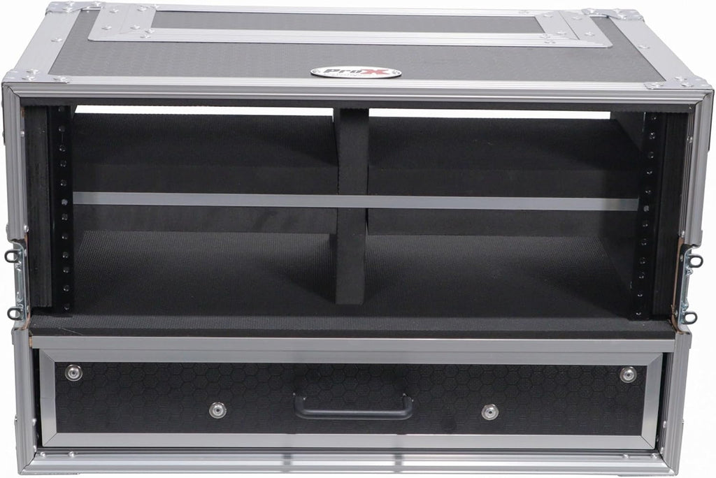 ProX XS-WM4U2DR ATA-style Rack Flight Case with Drawer - 4U