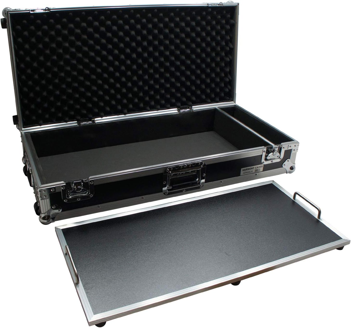 Harmony Audio Cases HCPEDAL32 Custom Hard ATA Flight 32' Guitar Pedal Compatible with Case