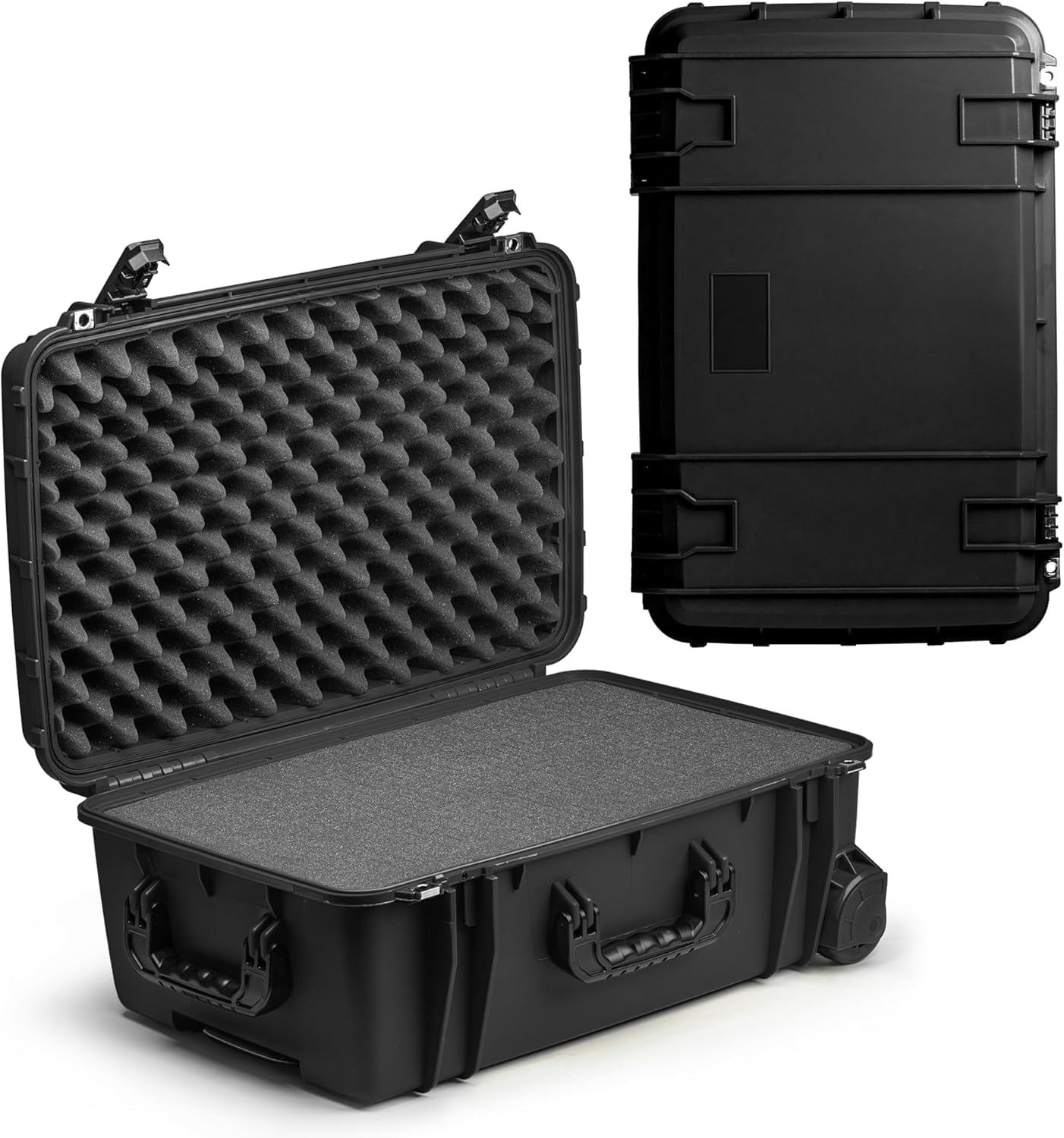 Seahorse 920 Professional Camera Case with Customizable Accuform Foam, TSA Approved, MIL‑Spec, IP67 Waterproof, USA Made for Photographers and Travel Enthusiasts
