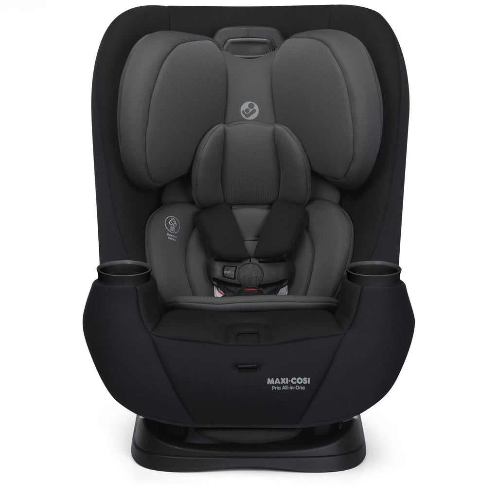 Maxi-Cosi Pria All-in-One Convertible Car Seat, Infant to Toddler Car Seat, Easy-Install Harness, Machine-Washable Cover, 5-100 lbs, Sea Shadow