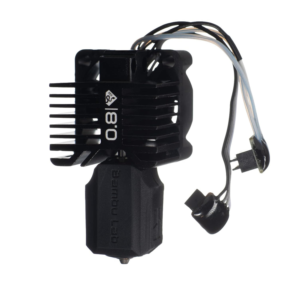 Diamondback Nozzles – Bambu Lab P1 Series Compatible (P1P / P1S) Complete Hotend Assembly – Solid Diamond Tip 3D Printer Nozzles, Improved Extrusion, Any Filament, Long Life, Wear Resistant (0.8mm)