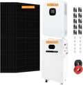 10KW Off-Grid Solar System Complete Kit Home Kit with 23.2KW Solar Panels+20KW 48V Solar Inverter+ 51.2V LiFePo4 Solar Battery with UL (40PCS*580W PV+2Sets*10KW Inverter+ 4Sets*20KWH)