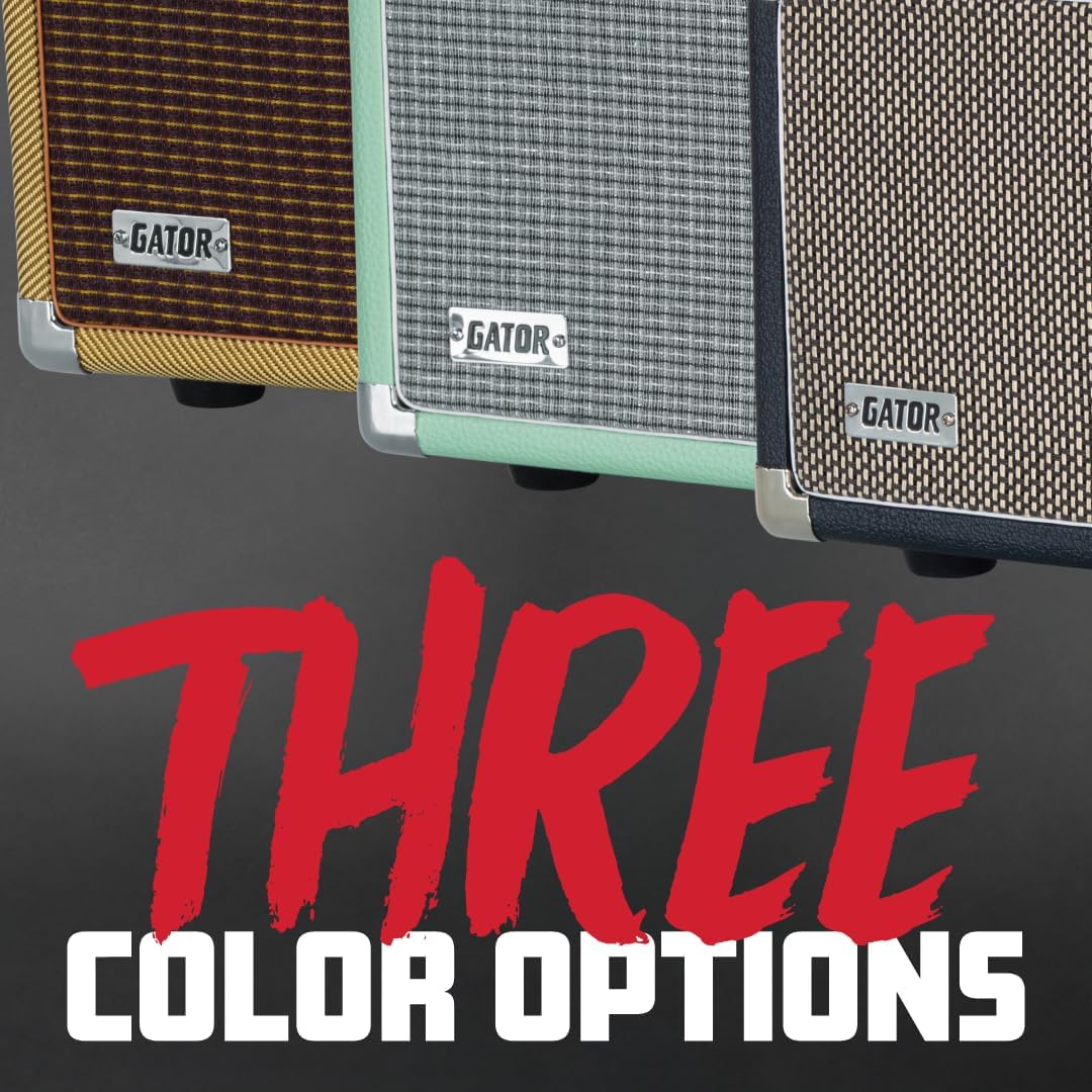 Gator Cases Retro Series Vintage Amp Rack Case; 4U Tweed (GR-RETRORACK-4TW)