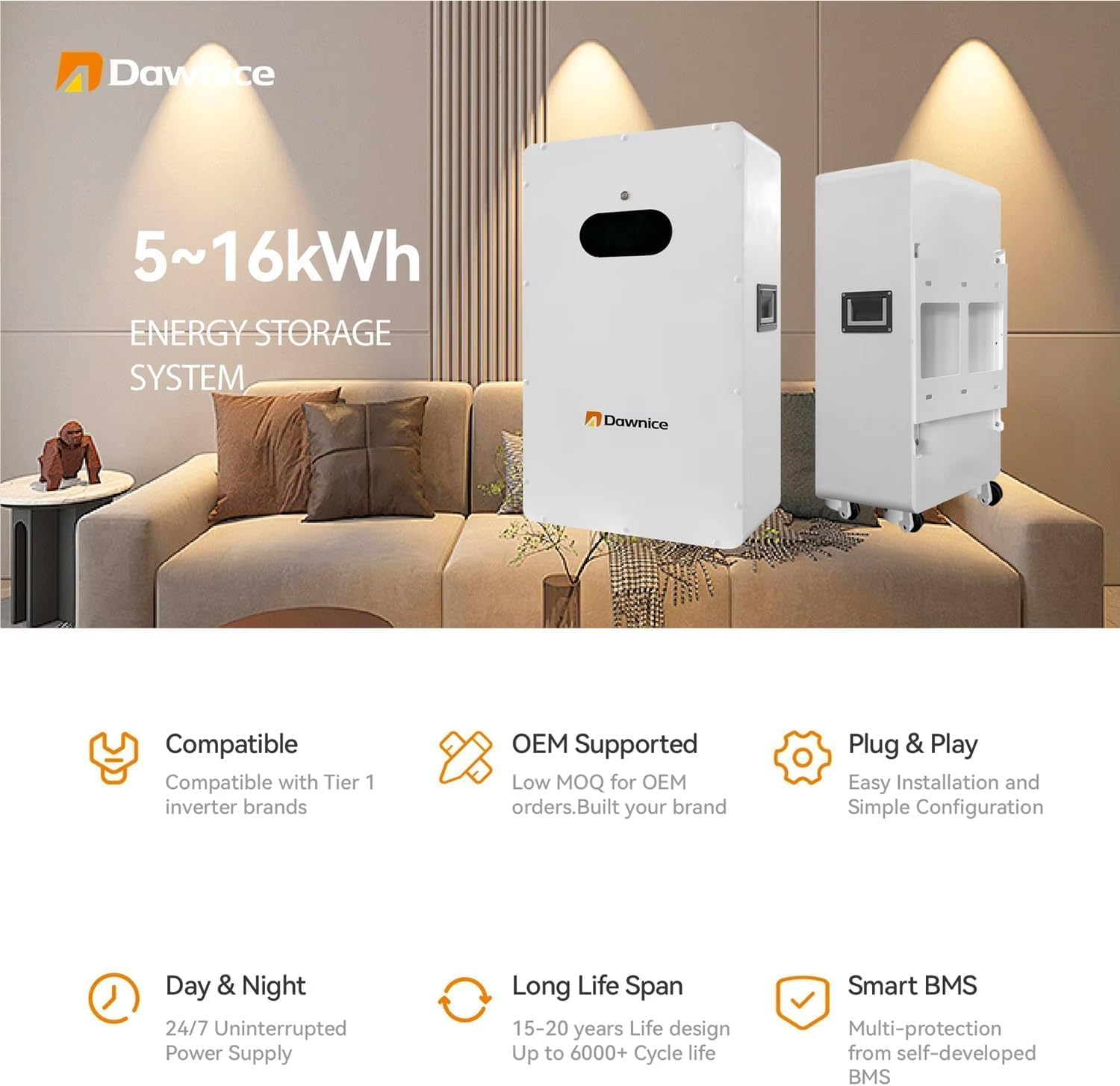 30KW Off Grid Solar System Complete Kit 96KWH Kit Home Solar Power System Complete Kit with 60PCS*550W Solar Panels, 3Sets 48V 10KW Off Grid Inverter, 6Sets 16KWH 51.2V 314Ah LiFeP04 Battery