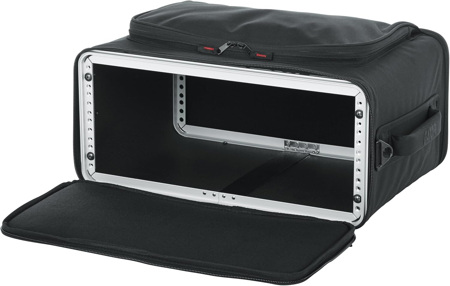 Gator Cases Lightweight Rack Bag with Removable Shoulder Strap, 4U Rack - 12.5' Rackable Depth (GR-RACKBAG-4U)