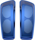Advanblack Superior Blue Saddlebag Dual 6x9 Speaker lids, Audio Covers Fit for H-D Touring, Road Glide, Street Glide Special, Road King, 2014 2015 2016 2017 2018 2019 2020 2021 2022 2023