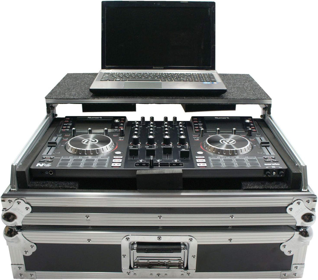 Harmony Audio DJ HCNVLT Flight Glide Laptop Stand Road DJ Custom Case Compatible with Numark NV