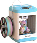 M1 Mini 3D Printer for Kids & Beginners, Perfect STEM Gift Smart Auto Leveling, Precise & High Speed Printing, Direct Drive Extruder, Compatible with PLA/TPU Filament
