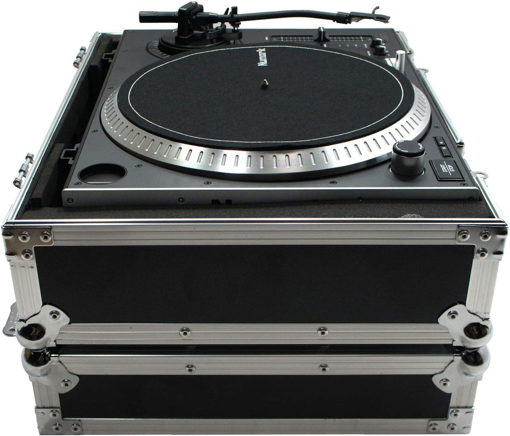Harmony Audio Cases HC1200BMKII Compatible with Technics 1200 Flight Foam Lined Turntable Custom Case