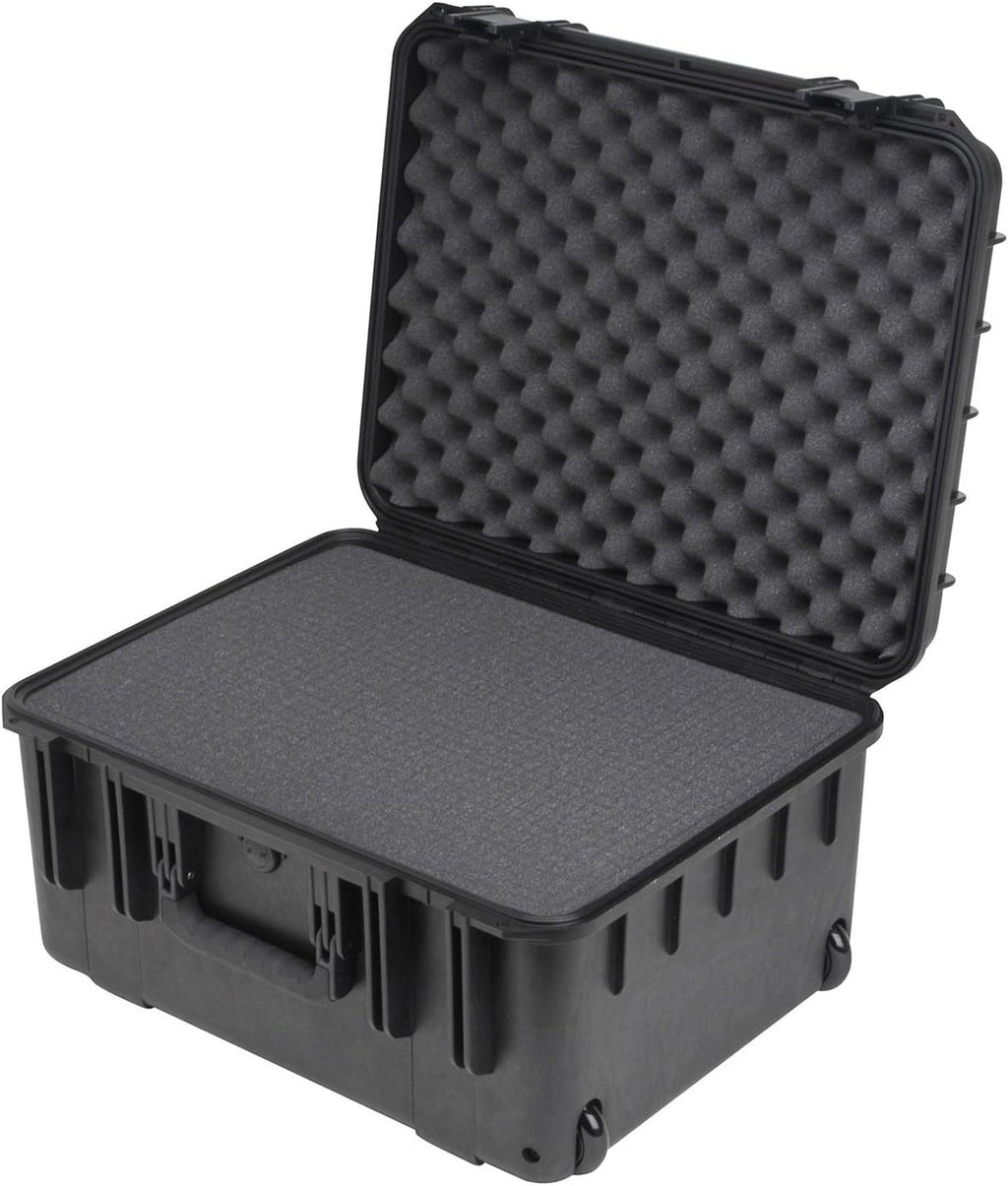SKB 3I-2015-10BC Case,W/Foam,20-1/2' L,15-1/2' W,Black