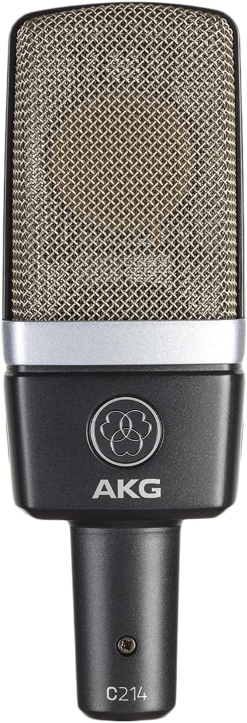 AKG Pro Audio C214 Professional Large-Diaphragm Condenser Microphone, Matched Pair, C214 Pair