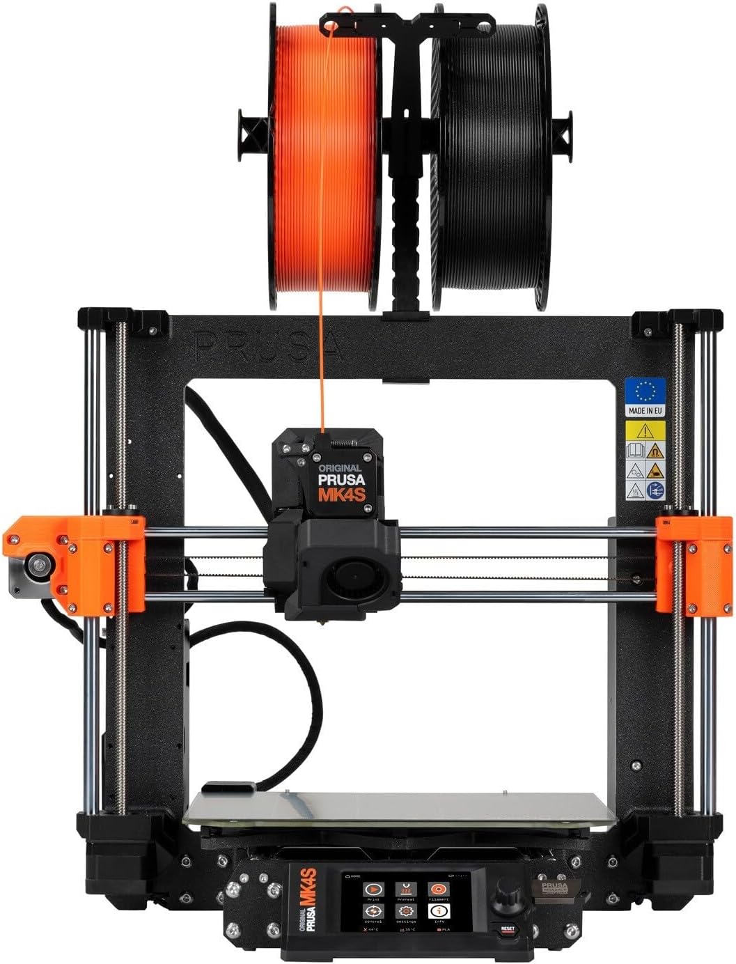 Original Prusa MK4S 3D Printer kit, Removable Sheets, Beginner-Friendly 3D Printer DYI Kit, Fun to Assemble, Automatic Calibration, Filament Sample Included, Print Size 9.84 x 8.3 x 8.6 in
