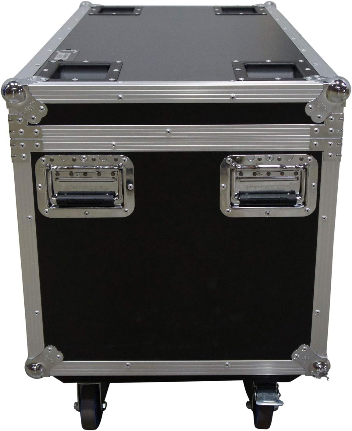 Harmony Audio HCUT4422W Pro Audio DJ Touring 44x22x22 Utility Road Trunk Case Wheels