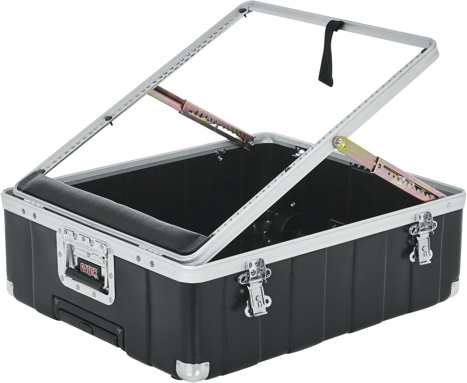 Gator Cases Molded Pop-Up Mixer Case w/Wheels; 12U; 6.5' Deep (G-MIX-12 PU)