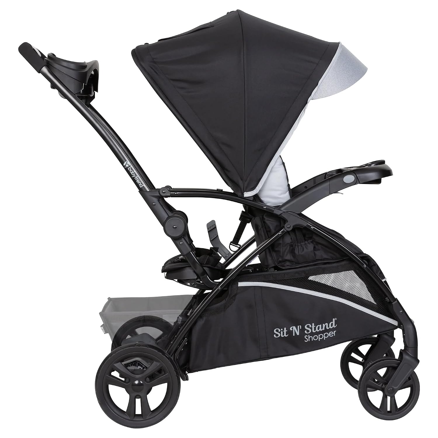 Baby Trend Sit N' Stand 5-in-1 Shopper Travel System, Moondust