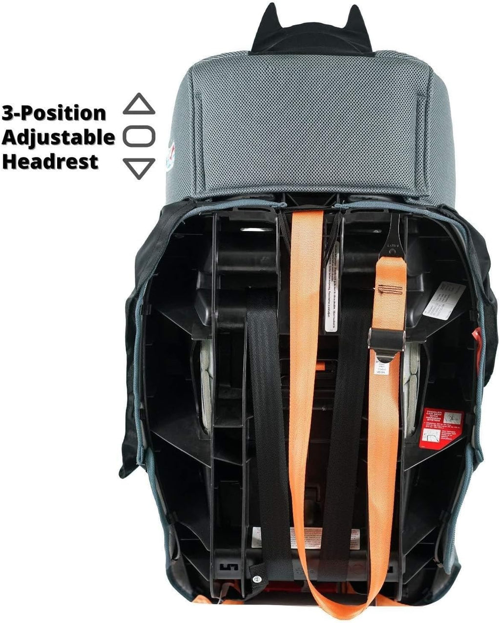 KidsEmbrace 2-in-1 Car Seat | Forward-Facing Harness (26.5–65 lbs) & Booster Mode (40–100 lbs) | Latch | Premium Fit with Multi-Position Headrest, Harness & Recline