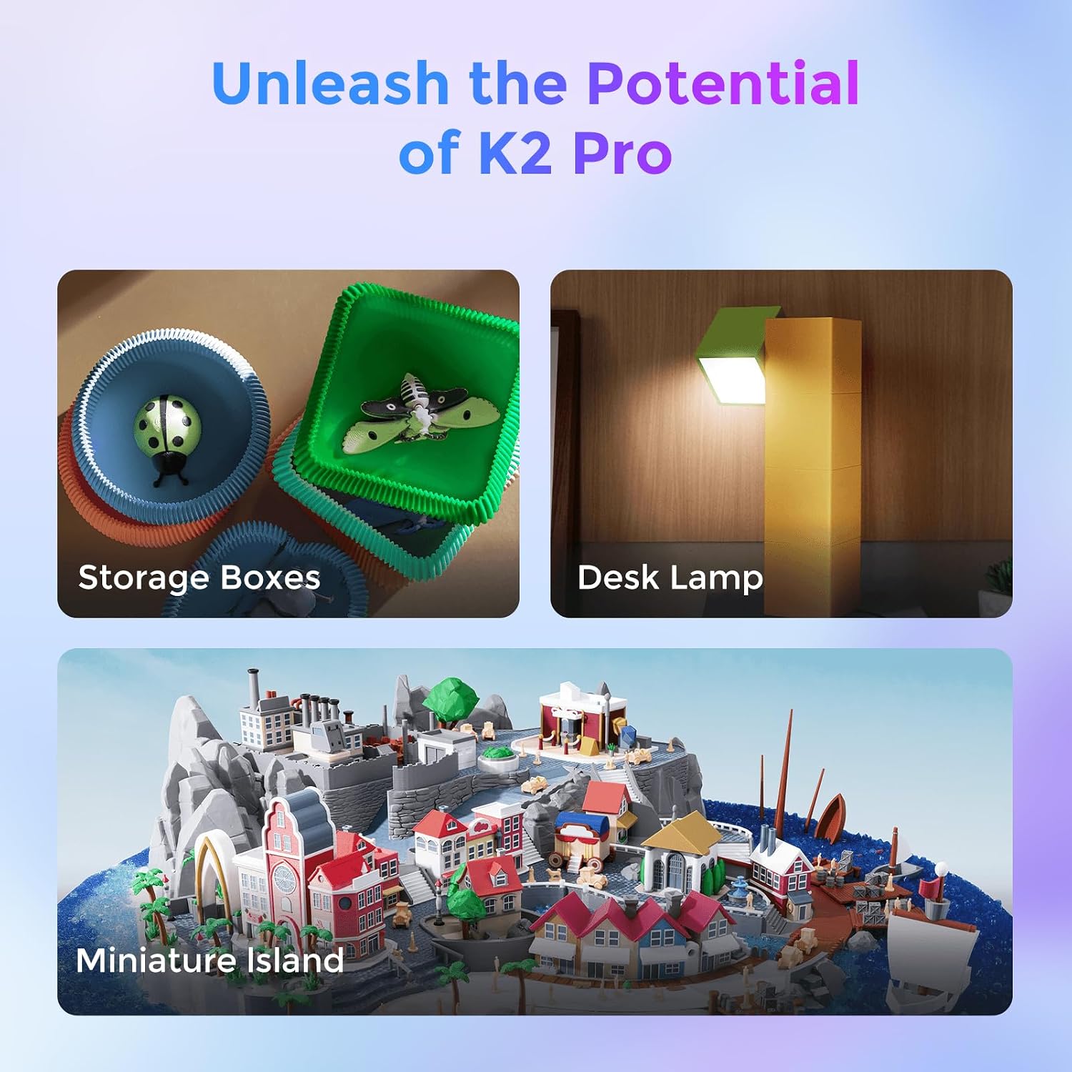 Creality Official K2 Pro Combo(A) 3D Printer, Multi-Color Printing with CFS, 600mm/s High-Speed, AI Cameras, Full Auto-Leveling, Dual Z-Axis, 300x300x300mm Build Volume