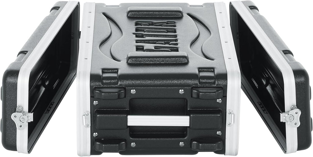 Gator Cases Lightweight Molded 3U Rack Case with Heavy Duty Latches, Shallow 14.25' Depth (GR-3S)