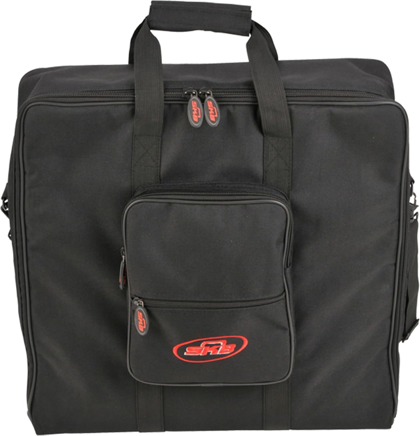 SKB Cases 1SKB-UB2020 UB Series Mixer Case, Padded Audio Equipment Bag for DJ Mixer, Recorder, Controller and Studio Gear, 20 x 20 x 5 Inch, Black
