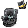 Safety 1st Turn and Go 360 ST Rotating All-in-One Convertible Car Seat, SafetySwivel Technology, SecureTech Installation, 3-in-1 Rear-Facing, Forward-Facing, Booster, 5-100 lbs, Seafoam Mist