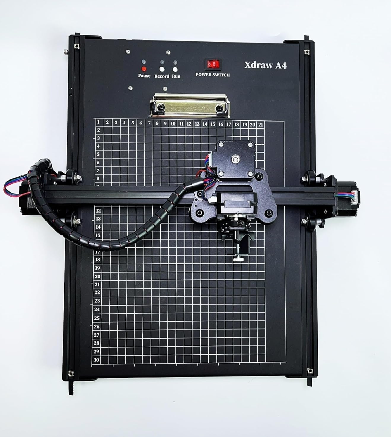 Half-Auto A4 Pen Plotter, xDraw A4 XYZ Pen Plotter, Signature Drawing Writing Robot with Offline Function, Enlarged Base Plate 12 x 12''