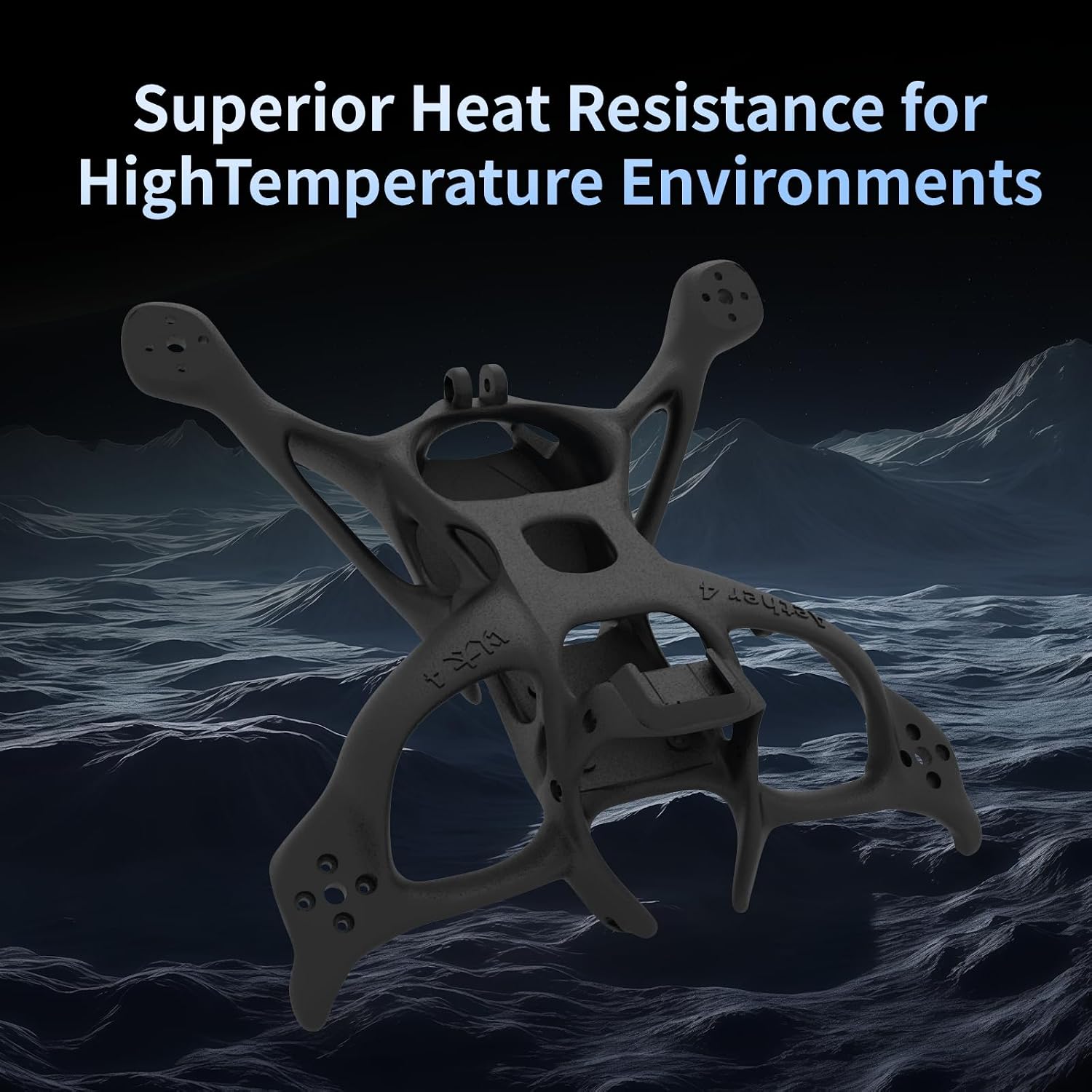 Siraya Tech Fibreheart PPA-CF 3D Printing Filament: Industrial-Grade Carbon Fiber Nylon, Superior Strength & Heat Resistance - The High Performance PAHT-CF (2.5kg, Black)