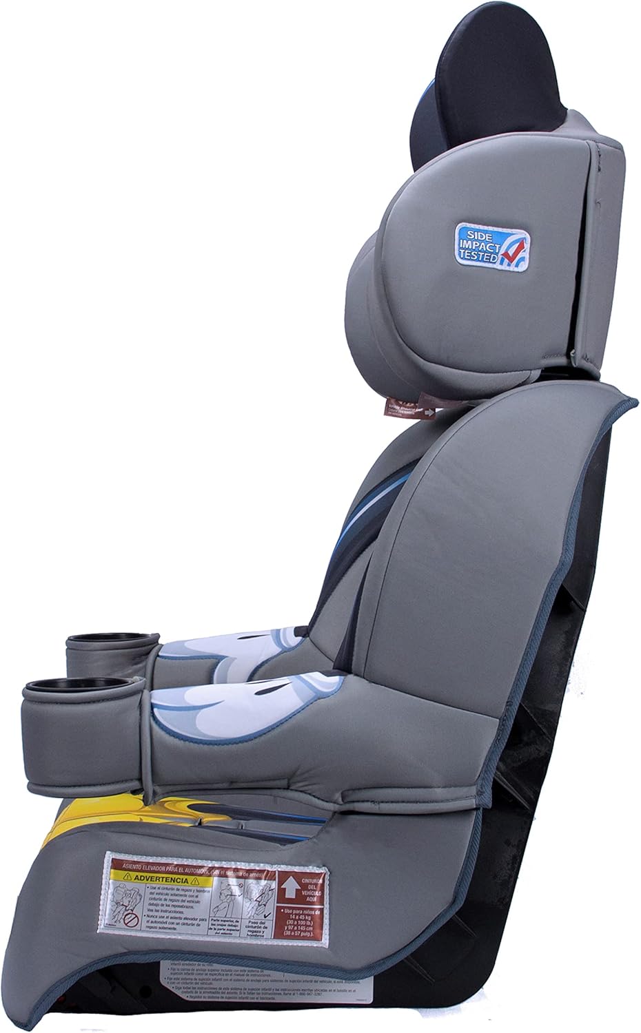 KidsEmbrace 2-in-1 Car Seat | Forward-Facing Harness (26.5–65 lbs) & Booster Mode (40–100 lbs) | Latch | Premium Fit with Multi-Position Headrest, Harness & Recline