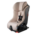 Clek Foonf Convertible Car Seat with Rigid Latch, Crumple Zone Safety System, Adjustable Headrest, Reclining Design, Anti-Rebound Bar & Flame Retardant-Free (Latte Ziip)