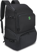 SAVIOUR DJ Accessories Transport Pack - Large Gear Bag for Solo Musicians, DJ Equipment, Mic Stands, and Cables - Durable Gig Backpack