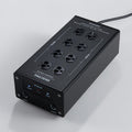 AC Power Filter Power Conditioner with LED Screen Display, Power Purifier 8 Outlet Metal Surge Protector, Sound Filter/Noise Reducer for HiFi Audio CD DVD Player, Black