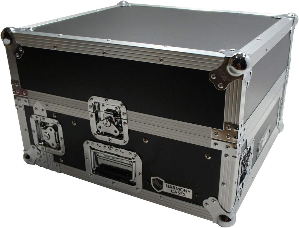 Harmony Audio Case HCM2U DJ Pro Audio 10U Slant Top 4U Vertical Mixer Rack Case New