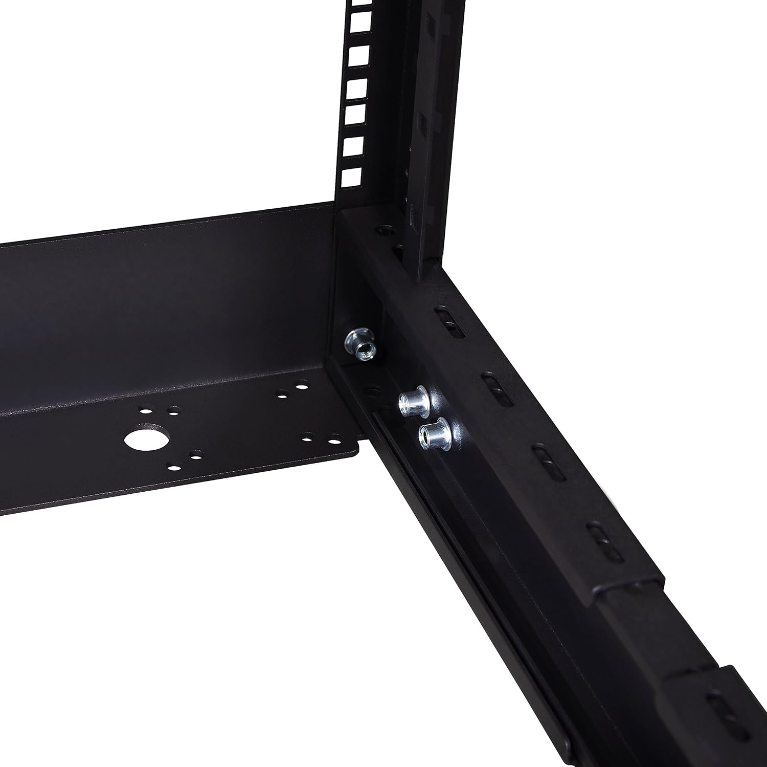 Rosewill 25U Open Frame Server Rack, 4-Post Network Server Rack, Adjustable Depth Frame Rack, Heavy Load Rack for Computer/Data/AV/IT Equipment/Network Equipment