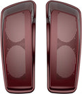 Advanblack Mysterious Red Sunglo Saddlebag Dual 6x9 Speaker lids, Audio Covers Fit for H-D Touring, Road Glide, Street Glide Special, Road King, 2014 2015 2016 2017 2018 2019 2020 2021 2022 2023