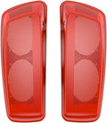 Advanblack Saddlebag Dual 6x9 Speaker lids, Audio Covers Fit for H-D Touring, Road Glide, Street Glide Special, Road King, 2014 2015 2016 2017 2018 2019 2020 2021 2022 2023