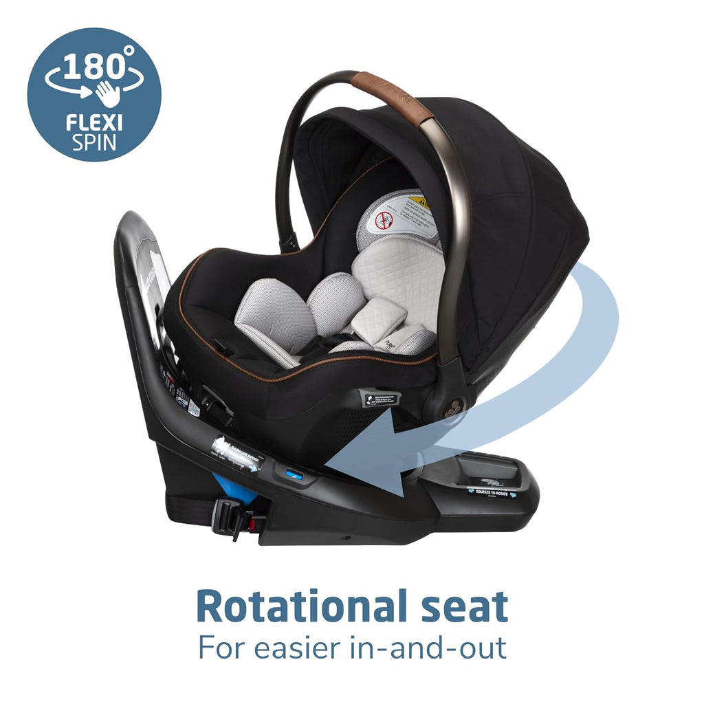Maxi-COSI Peri 180 Rotating Infant Car Seat, Onyx Sand