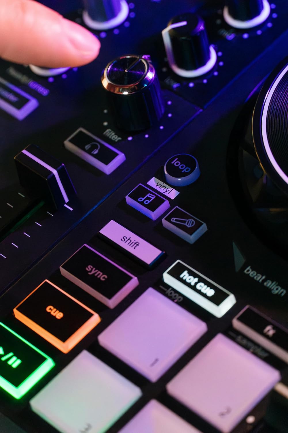 Hercules DJControl Inpulse 200 MK3 – Ideal DJ Controller to Start DJing – Software and Tutorials Included – Spotify and Apple Music streaming with Serato DJ Lite