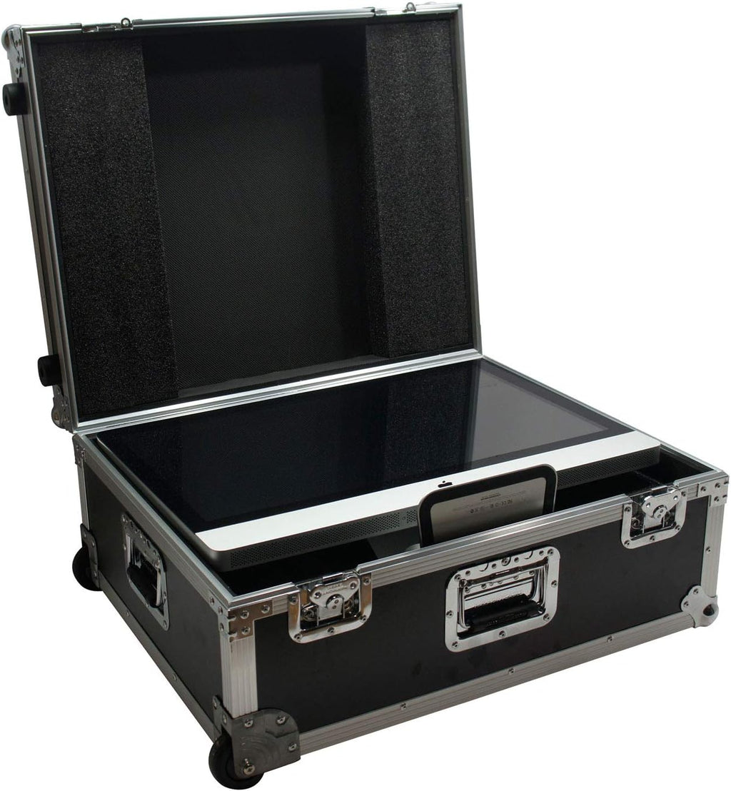 Harmony Audio Cases HCIMIC27W Flight ATA Hard Custom Case Compatible with Apple iMac 27' Computer