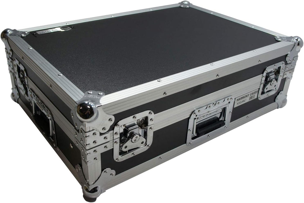 Harmony Audio HCXDJRRLT Flight Angle Glide Laptop Stand DJ 1U Rack Case Compatible with Pioneer XDJ-RR
